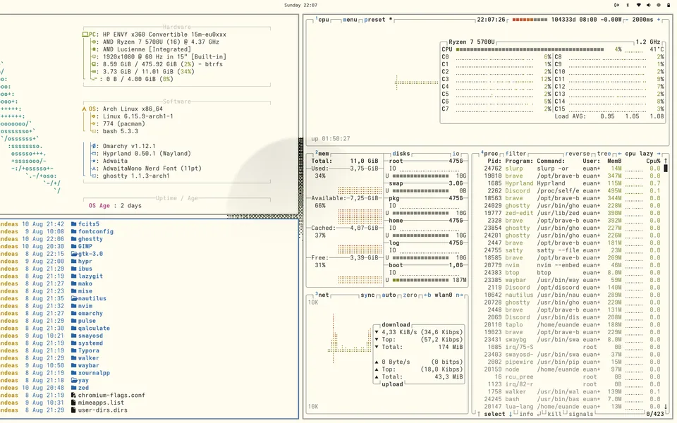 Flexoki Light screenshot as published by euandeas
