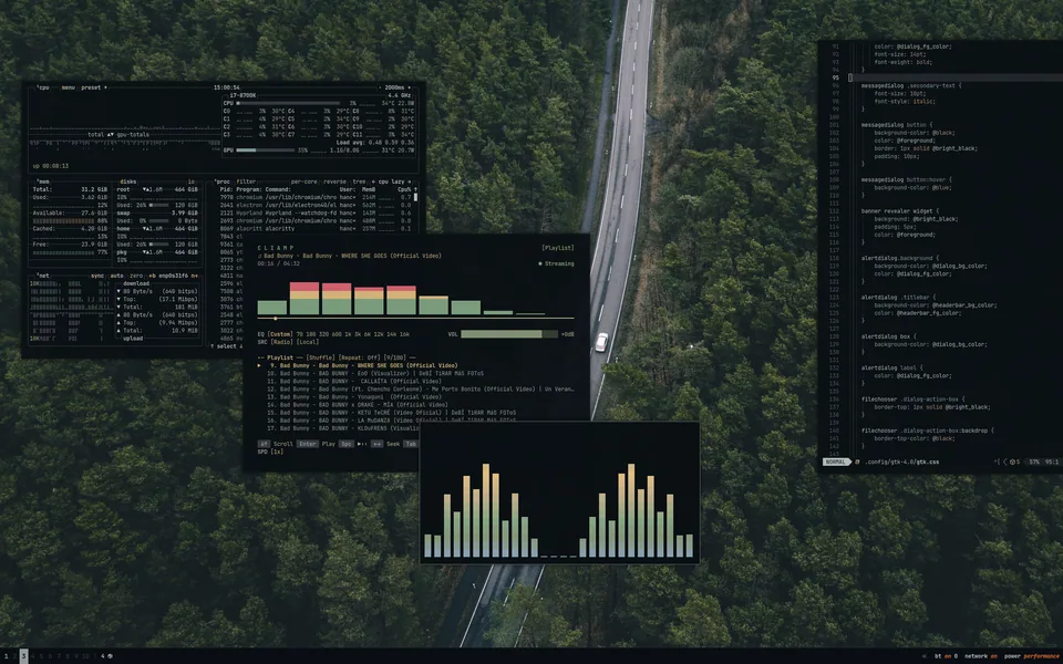 Kanso screenshot as published by HANCORE-linux