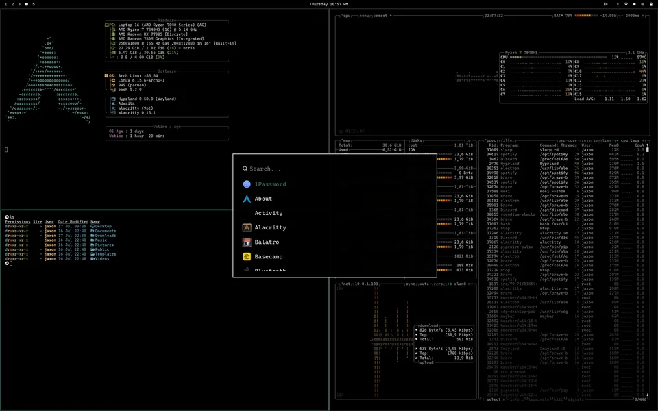 Midnight screenshot as published by JaxonWright